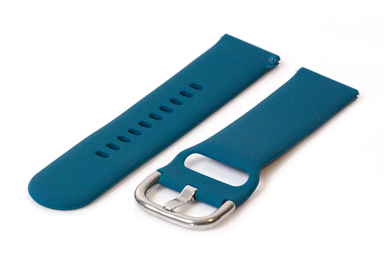 Watchstrap 20mm silicone sea green