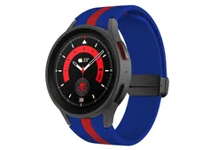 Samsung Galaxy Watch 5 strap - blue/red - magnetic