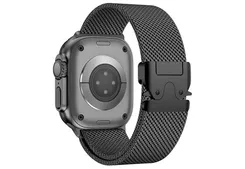 Parachute Mesh Armband - Apple Watch Ultra- black