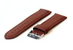Watchstrap 26mm lightbrown leather
