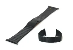 Ersatzband für Apple watch 42mm - Stahl Schwarz