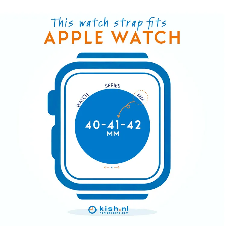Apple Uhrenarmband croco Leder weiß - 44/45/46/49mm