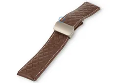 Magnetic watch strap luxury leather - 18mm - Dark-Brown