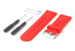 Garmin watchstrap Quatix 3 red