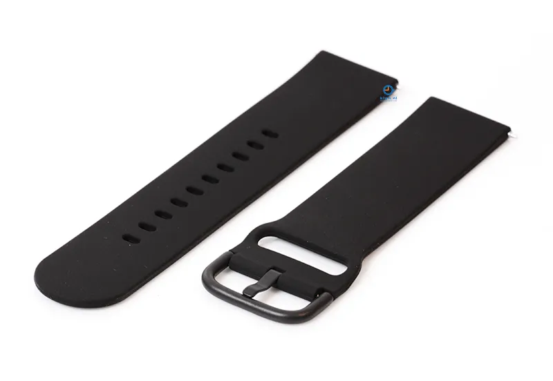 watchband 20mm silicone black