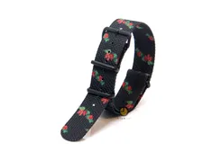 Hypergrand watchstrap 20mm Black Eden