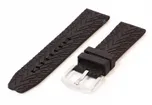 Waterproof watch band - 24mm black