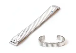 14mm Edelstahlzugband - silber