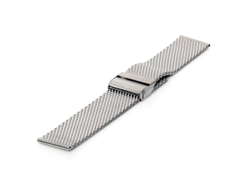 Mesh Watchstrap 18mm silver