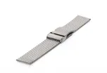 Mesh Watchstrap 18mm silver