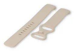 Fitbit Charge 5 watch band rubber - offwhite (Size: L)