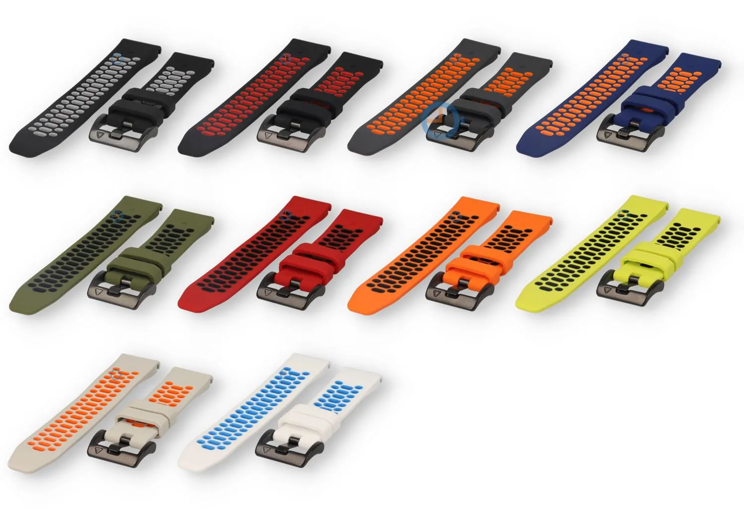 Sport horlogebandje Garmin Fenix 8 - 47mm (zwart/grijs)