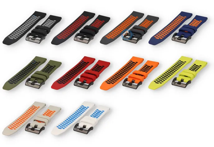Sport horlogebandje Garmin Fenix 8 - 47mm (zwart/grijs)