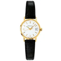 Certina Band C11192996511A 11/10mm schwarzes Leder
