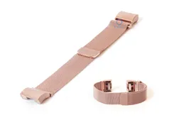 Fitbit Charge 2 watchstrap mesh rose gold