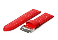 Watchstrap 24mm (waterproof) red