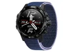 Coros nylon 26mm watch band with velcro - purple