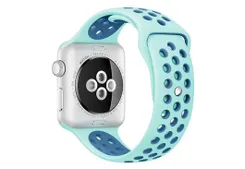 Ersatzband für Apple watch 42mm - Silikon blau