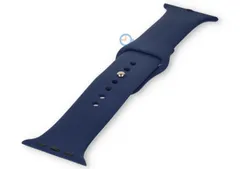 Apple watch strap silicone - Midnight blue - 38/40/41/42mm (M/L)