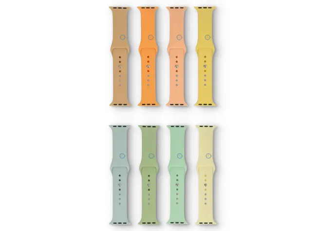 Apple Watch Band Silikon - Soft Nude - 38/40/41/42mm (S/M)