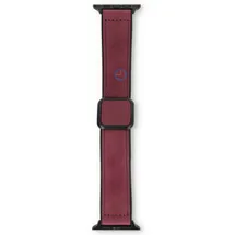 Luxus Leder band Apple 41mm - Burgundy