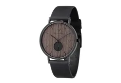 Kerbholz Uhrenarmband Fritz Darkwood Midnight