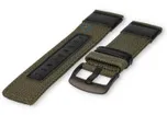 Coros Pace PRO horlogeband - nylon/leer - 22mm groen