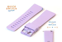 Fitbit Versa watchstrap silicone lila (S)