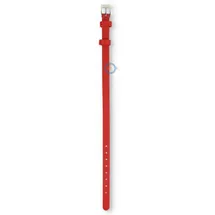 One-piece leather strap - 8mm - red