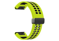 Garmin Fenix 7 sports wristband - bright green/black