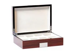 Holz Uhrenbox für 8 (große) Uhren
