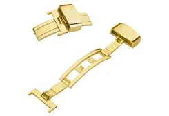 Butterfly clasp 20mm gold