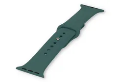 Apple watch strap silicone darkgreen - 38/40/41/42mm
