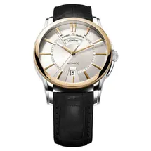 Leather strap Maurice Lacroix PT6158-PS101-13E-2