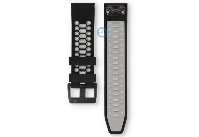Sport horlogebandje Garmin Fenix 8 - 47mm (zwart/grijs)