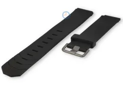Universal-Uhrenarmband passend für Jacob Jensen - 17mm - schwarzer Kunststoff