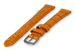 XL watch strap made from leather - 14mm - apricot