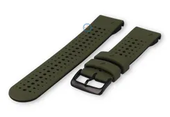 QuickFit 22mm strap - Garmin Fenix 7 - darkgreen/black