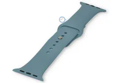 Apple watch strap silicone - Egyptian blue - 38/40/41/42mm (M/L)