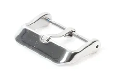 Watchstrap buckle 20mm matt silver