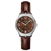 Certina Band C0212101629600A 14/14mm braun Leder ohne Schließe