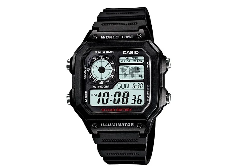 Casio Uhrenarmband AE-1200WH-1AV