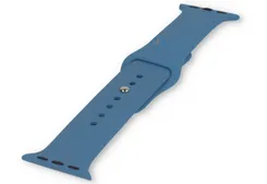 Silikon Uhrenarmband Apple Watch - Bleu de France - 44/45/46/49mm (S/M)