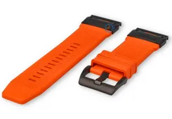 Garmin Fenix 26mm band - FKM-rubber - bright orange