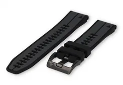 Garmin Fenix 7 watch band rubber - black/grey