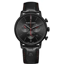 Leather strap Maurice Lacroix EL1098-PVB01-310