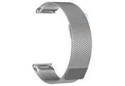 QuickFit 22mm Mesh strap - silver