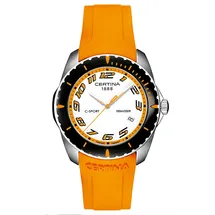 Certina Band C26070984292A oranje silicon