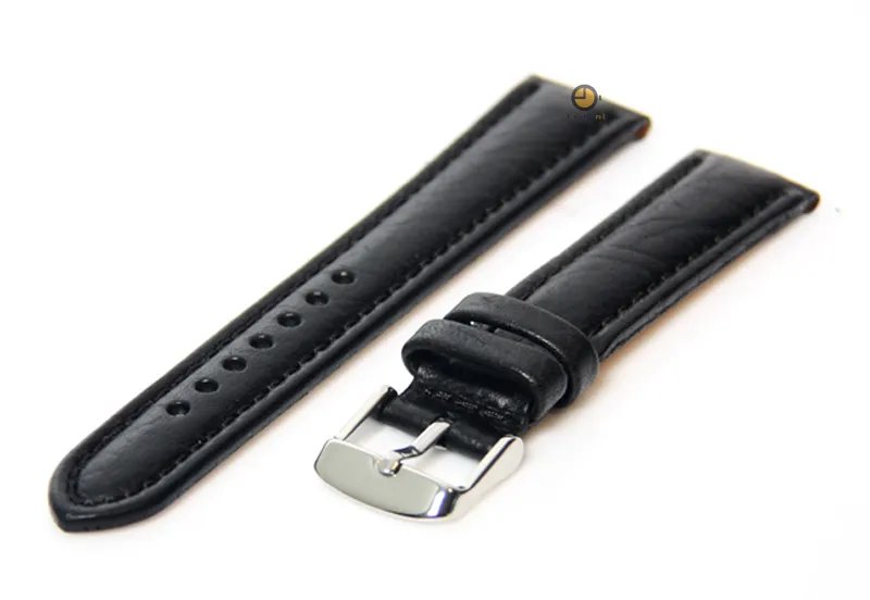 Watchstrap 18mm black (calb)