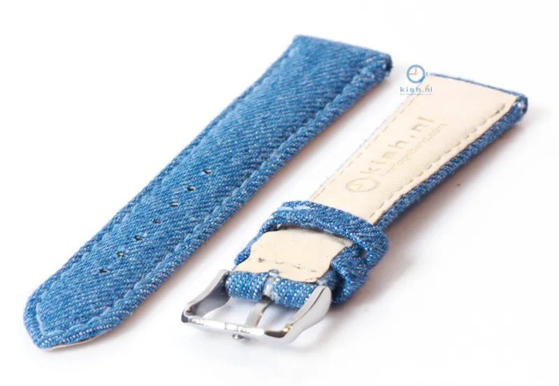 Watchstrap 24mm denim